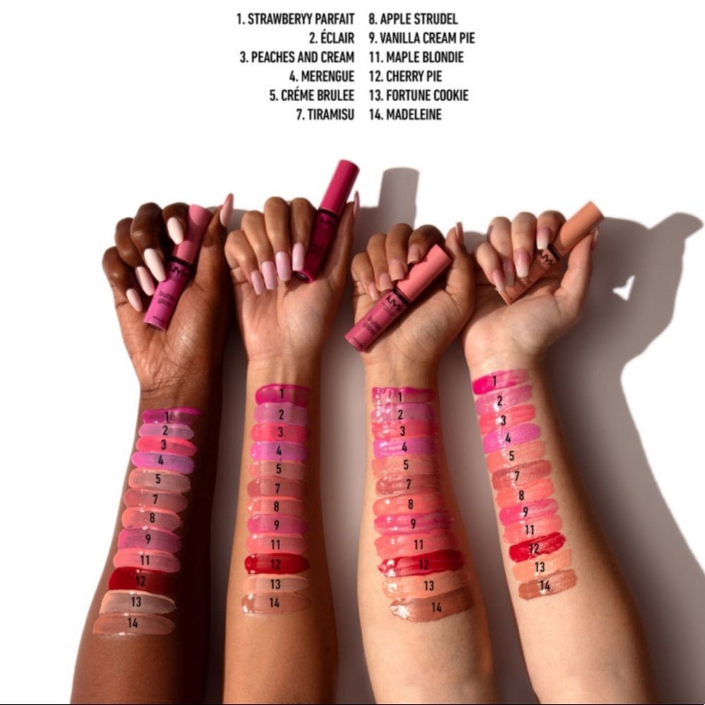 $4โค๏ธโ๐ฅ LAST 1! NYX Butter Gloss Non-Sticky Lip Gloss CREME BRรLรE ๐ NEW - Picture 3 of 5